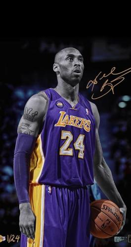 2k手机竖屏分辨率1080x2040篮球明星nba湖人队科比·布莱恩特kobe最帅