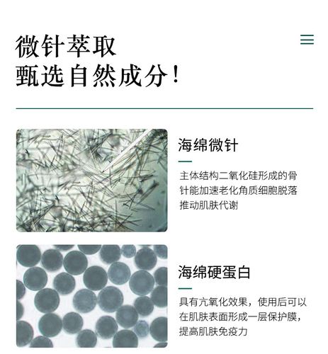 海绵微针20%针含量 海藻微针海藻矽针黑头痘印毛孔粗大微针组