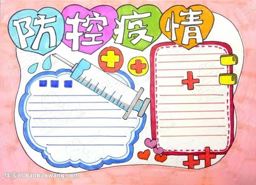 关于疫情手抄报图片大全,简单又漂亮的疫情手抄报模板