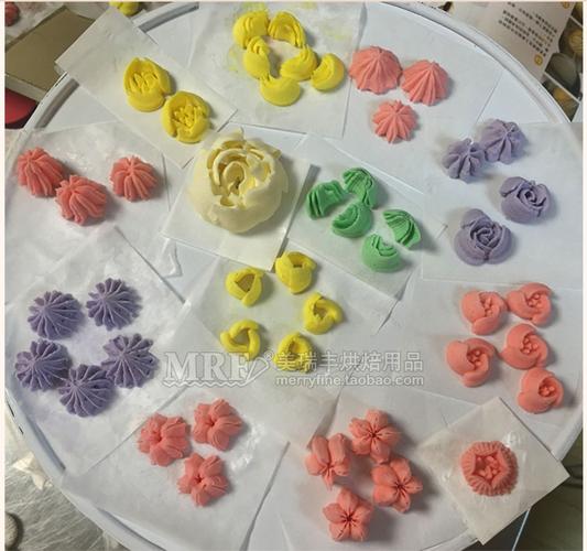 俄罗斯裱花嘴 韩式花束奶油霜豆沙挤花嘴不锈钢304一体成型 大号