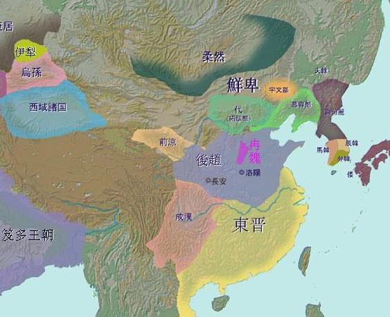 冉魏的国土有多大