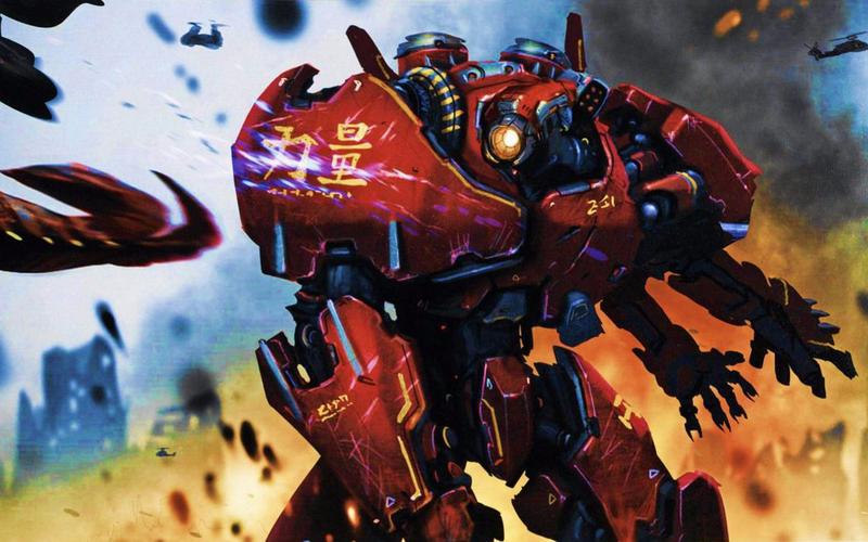中国战神机甲暴风赤红详解,环太平洋中最帅的机甲