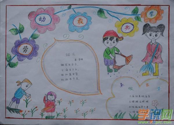 2017五一劳动节手抄报