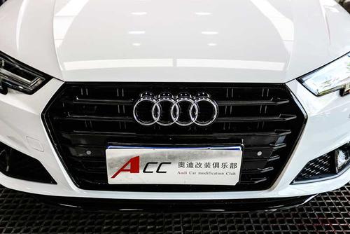 奥迪a4安装s4款黑色中网_北京【acc奥迪】改装