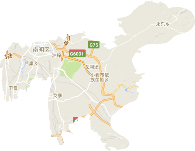 南明区电子地图