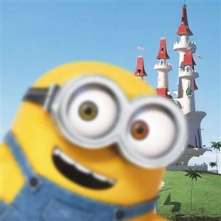 有一种悲伤叫"小黄人自拍"(组图)