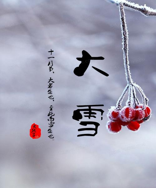 二十四节气大雪背景图片下载_免费高清二十四节气大雪