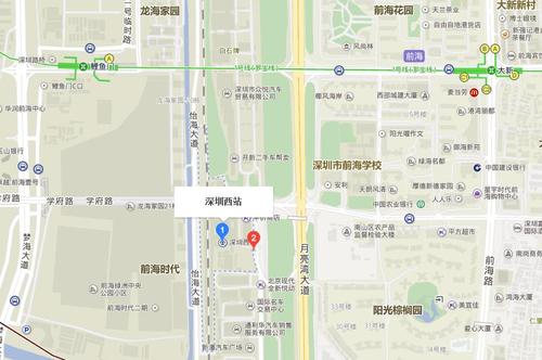 深圳西站有地铁吗