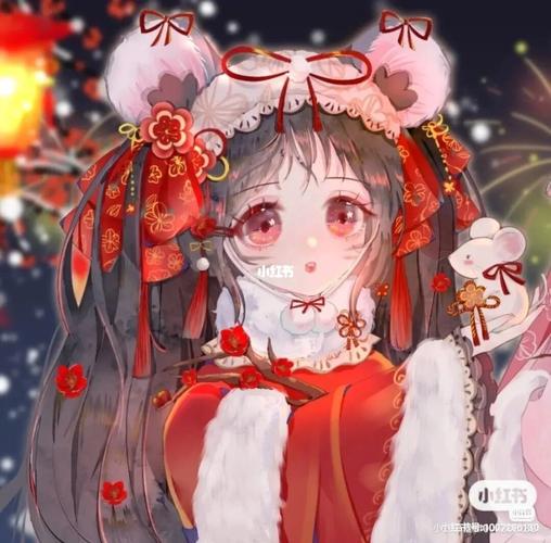 红色系头像_红色系_头像_素材_头像