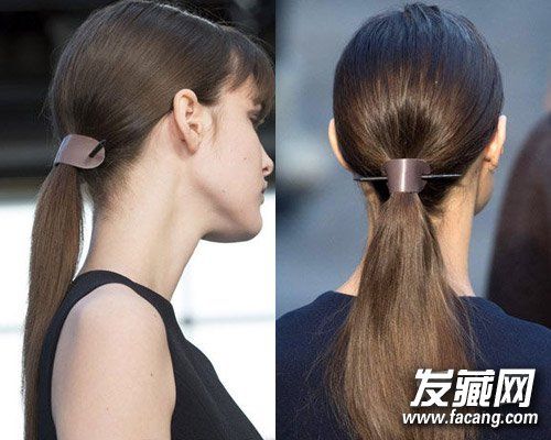 马尾辫的6种扎法 春夏百搭斜扎低马尾辫最流行(2)