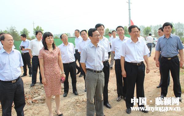 省电力公司副经理王刚来临颍县调研