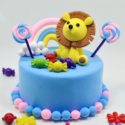 超轻粘土蛋糕彩泥幼儿园儿童泡沫diy粘土