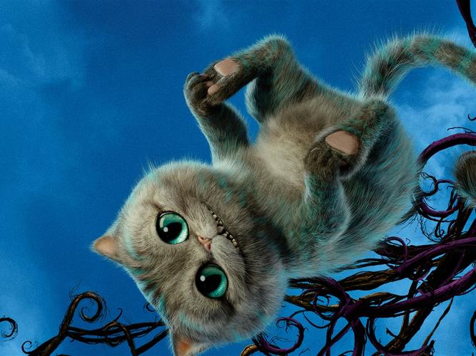 柴郡猫,爱丽丝梦游仙境2:镜中奇遇记 2016 4k