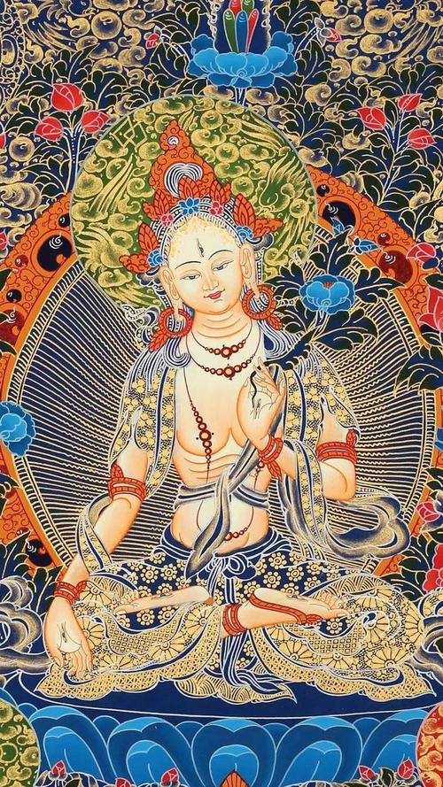 精品·白度母唐卡
