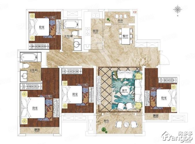 建业·公园里户型图