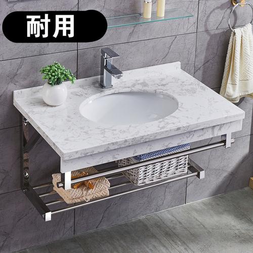 大理石洗手盆挂墙式洗脸盆闪电客小卫生间洗手池陶瓷面盘浴室洗漱台