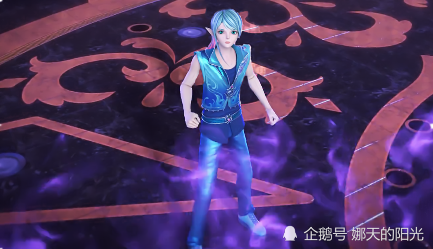 水王子的造型虽然一般,但是颜值比较高,所以即便穿