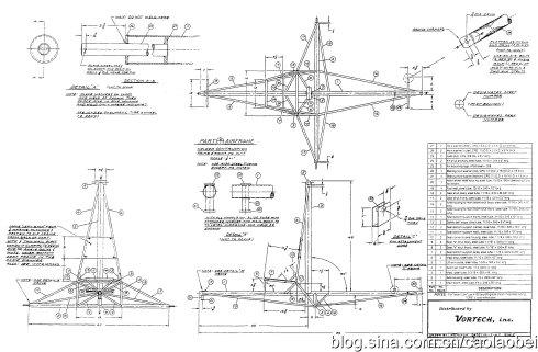 [转载]b19--b20旋翼飞机图纸一组