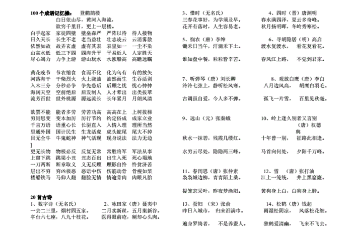 100个成语记忆操.doc 3页
