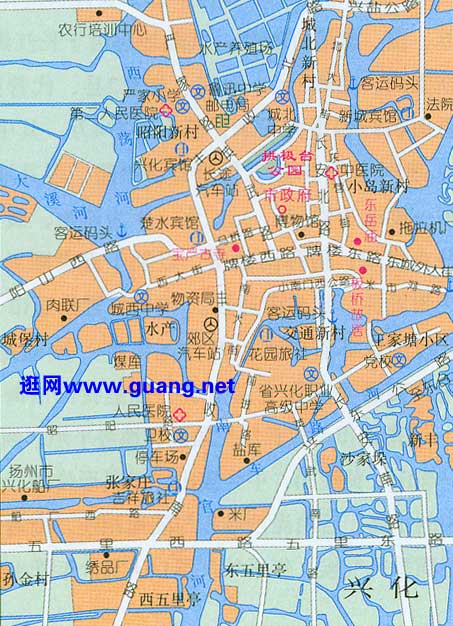 兴化地图