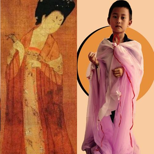 「大桥中心小学」名画模仿秀表彰