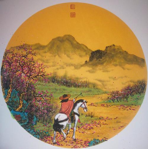 己亥杂诗,清,龚自珍 浩荡离愁白日斜,吟鞭东指即天涯,落红不是无情物