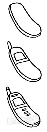 手机简笔画图片教程