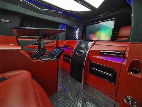 b7级防弹2021款凯迪拉克总统一号预定|内饰|商务车