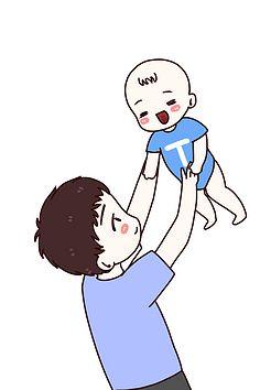 【原创】小漫画-花瓣网|陪你做生活的设计师 | 爸爸带娃