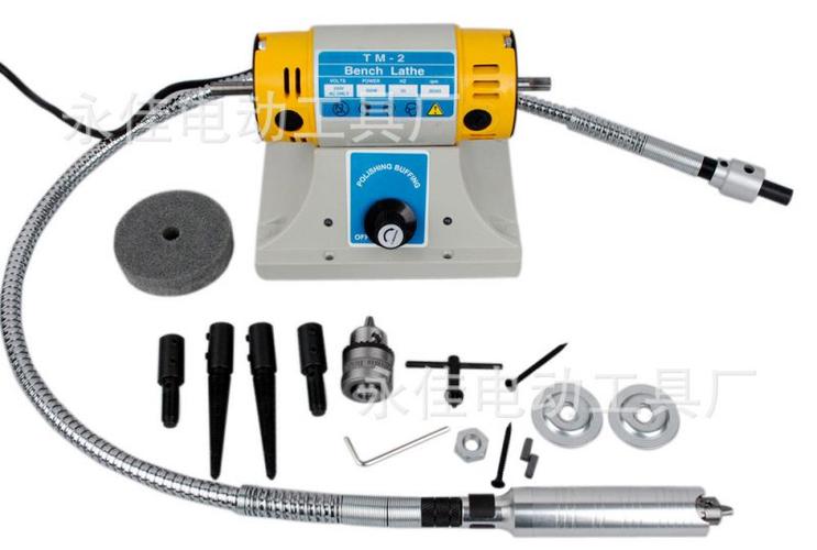 多功能台式砂轮机 diy玉石雕刻机 微型台钻电磨机 台磨迷你型