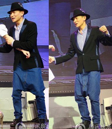 星范儿周评no榜刘德华穿抵裆裤装嫩林赛罗韩摔大马趴丢脸