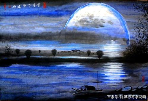中秋夜,他画的九个月亮,晒朋友圈却燃爆了,为何大家