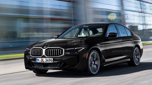 全新宝马5系渲染图 2023年亮相 颜值更加漂亮