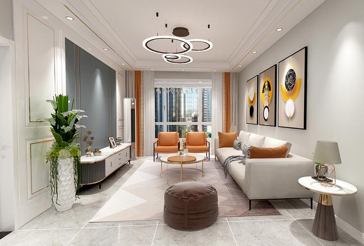 天津装修|舒缓雅致的小三居现代简约风格,记录你的品质生活!
