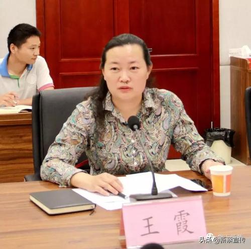 王霞介绍了新蔡县基本县情.