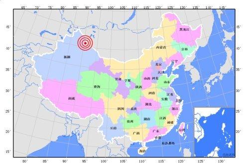 新疆阿勒泰地区青河县发生2次地震 最高5.2级