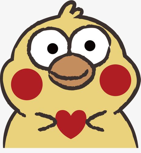 像素图像马赛克母鸡小鸡效果模糊矢量图