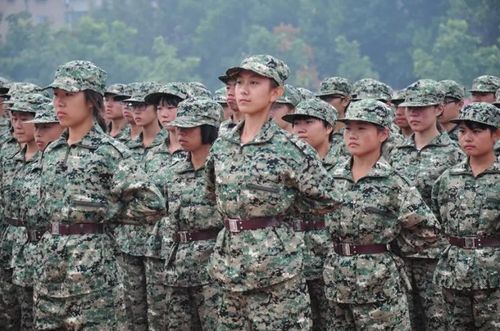 迈出第一步——濮阳市油田一中高一新生军训成果展示