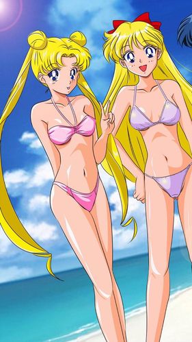 美少女战士壁纸性感可爱比基尼