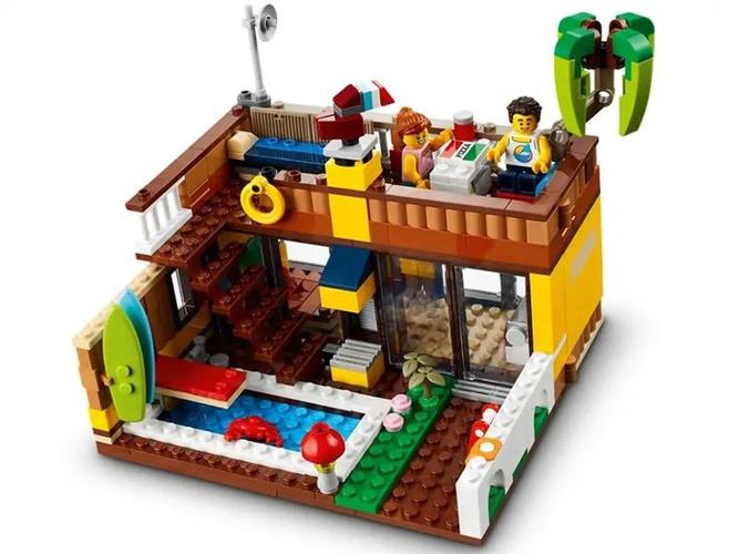 99 元lego 31118 creator surfer beach house这次编号 31118 的作品