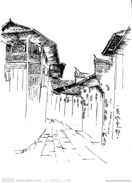 速写风景简单入门图片速写入门