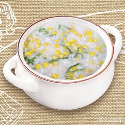 玉米青菜粥