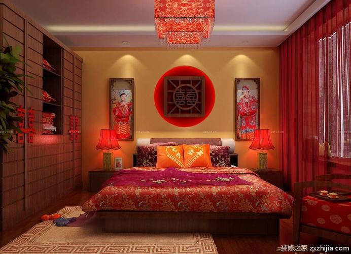 美式田园五居室卧室装修图片_装修之家装修效果图