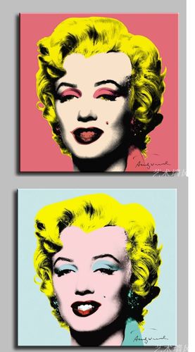 玛丽莲梦露andywarhol波普挂画好评好店