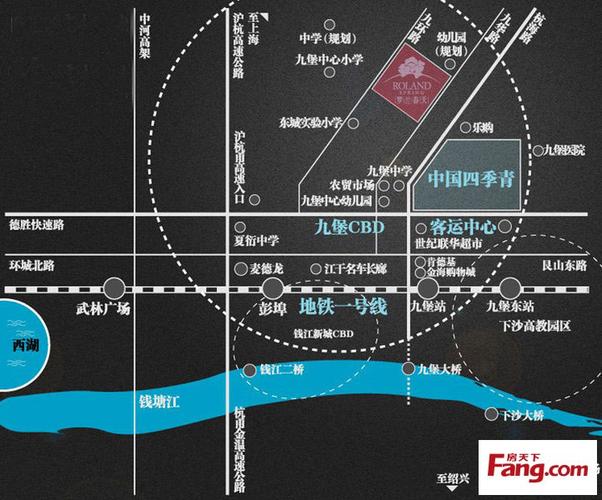 地铁提速人居氛围渐浓 九堡发展进入关键转折年