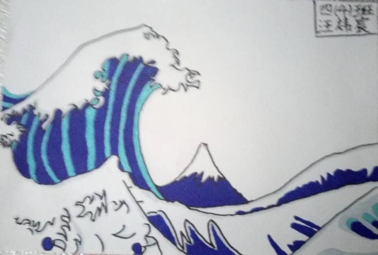 北斗小学四年级《小桥,流水,森林》《高山,大海,江河》学生优秀作业