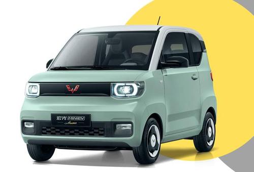造型小巧有乐趣,微型电动车五菱宏光mini ev很不错