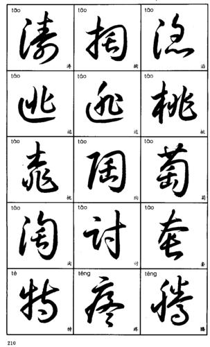 3500常用字草书字帖