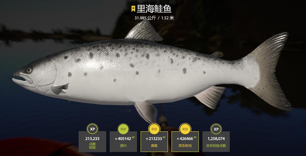 28图 | 周榜里海鲑鱼_俄钓观察-俄罗斯钓鱼4资料站