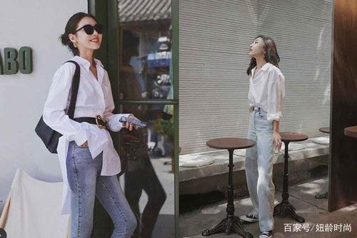 刘诗诗穿搭分析!白衬衫穿搭完全不输礼服,正式,时尚风格随意换